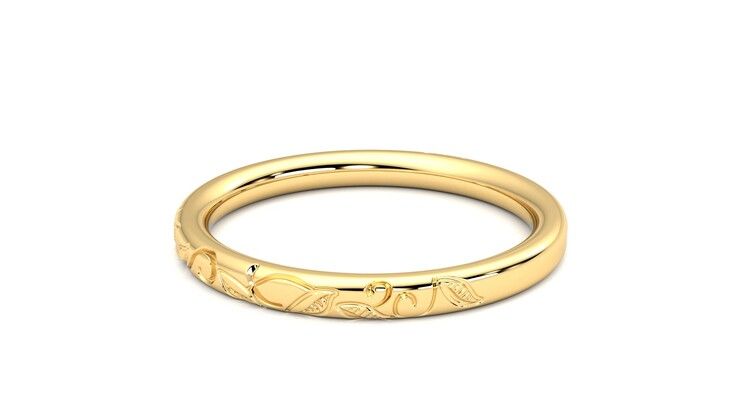 Taylor & Hart Sylvie Wedding Ring 360 degree image 19