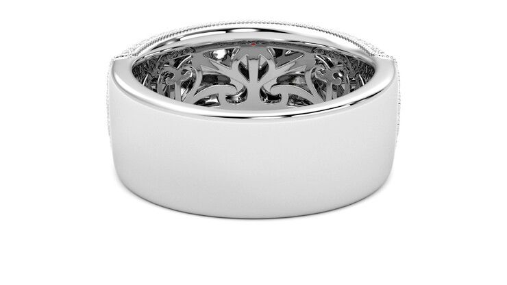 Taylor & Hart Tessellaire Wedding Ring 360 degree image 15