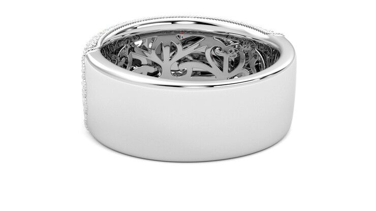 Taylor & Hart Tessellaire Wedding Ring 360 degree image 16