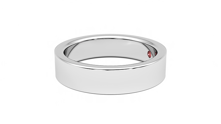 Taylor & Hart Turner Wedding Ring 360 degree image 21