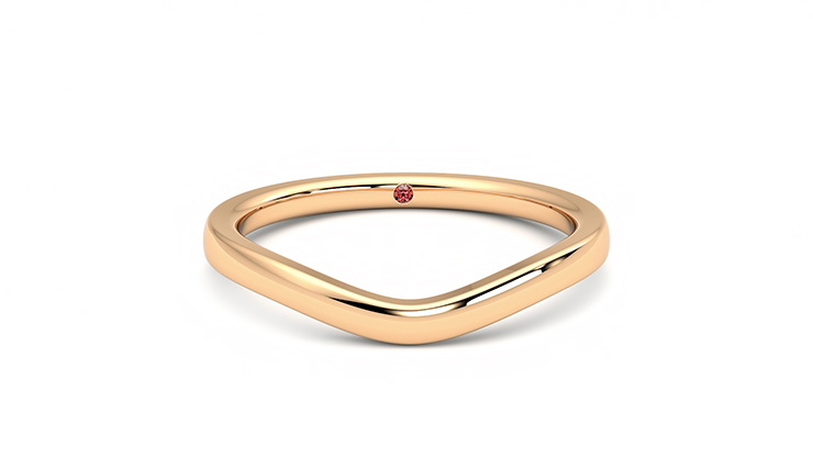Taylor & Hart Vale Wedding Ring 360 degree image 1