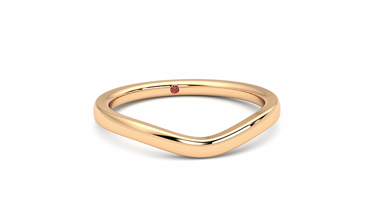 Taylor & Hart Vale Wedding Ring 360 degree image 3