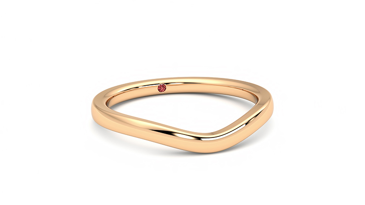 Taylor & Hart Vale Wedding Ring 360 degree image 4