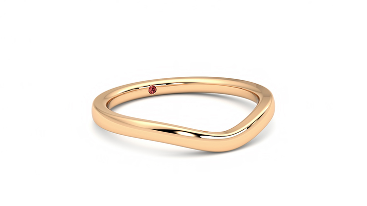Taylor & Hart Vale Wedding Ring 360 degree image 5