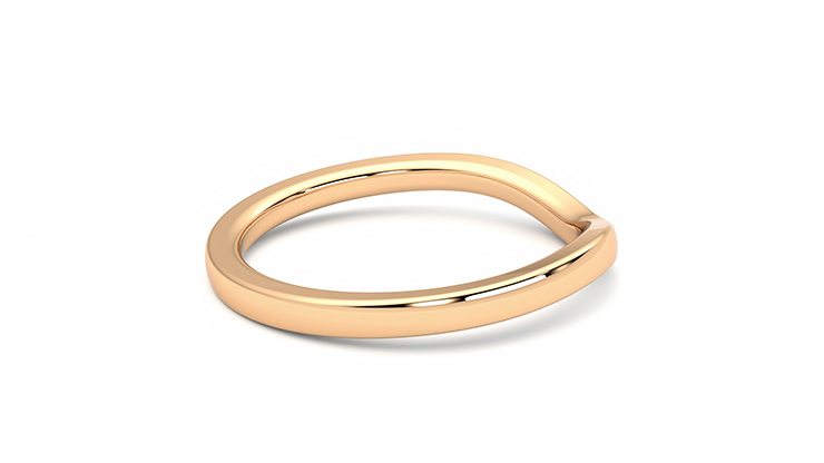 Taylor & Hart Vale Wedding Ring 360 degree image 11