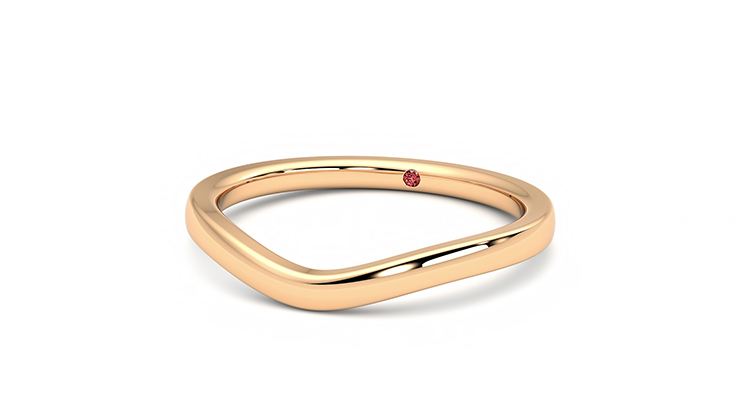 Taylor & Hart Vale Wedding Ring 360 degree image 26