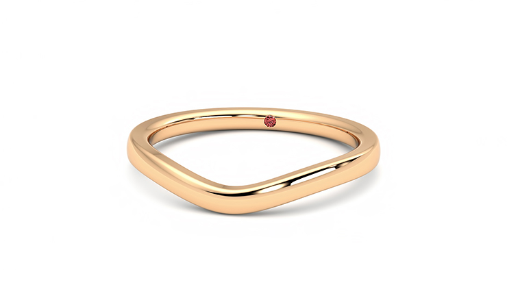 Taylor & Hart Vale Wedding Ring 360 degree image 27