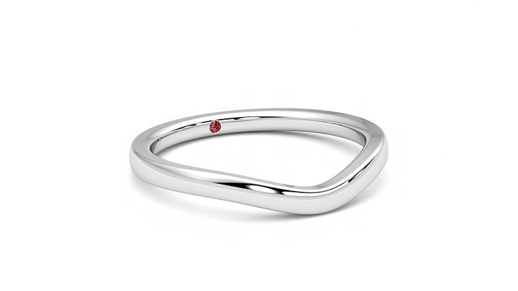 Taylor & Hart Vale Wedding Ring 360 degree image 5