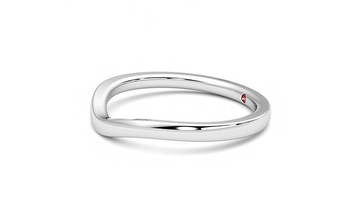Taylor & Hart Vale Wedding Ring 360 degree image 22