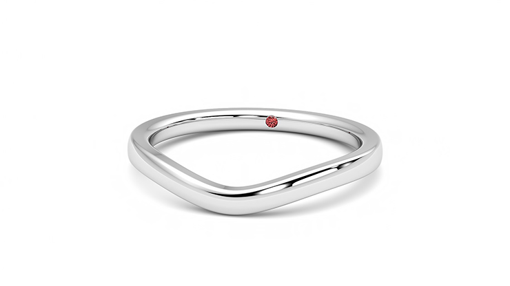Taylor & Hart Vale Wedding Ring 360 degree image 27