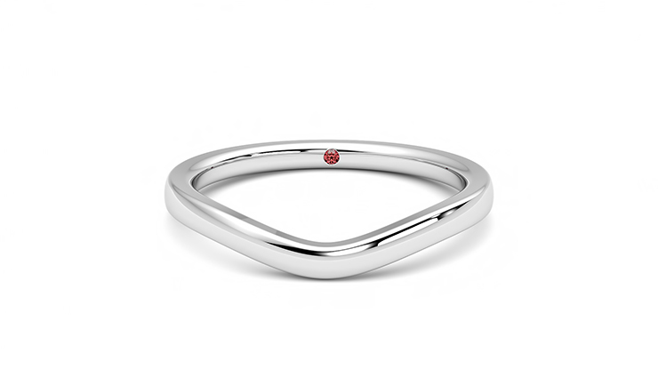 Taylor & Hart Vale Wedding Ring 360 degree image 29