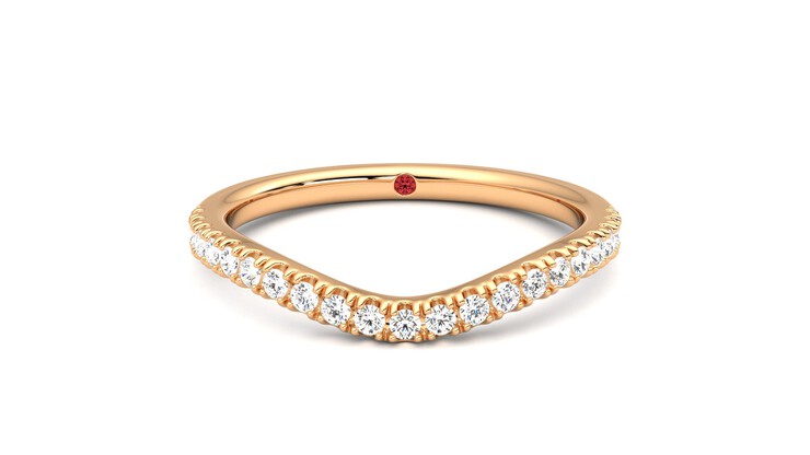 Taylor & Hart Vale Wedding Ring 360 degree image 0