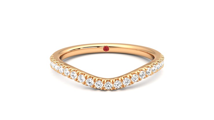 Taylor & Hart Vale Wedding Ring 360 degree image 1
