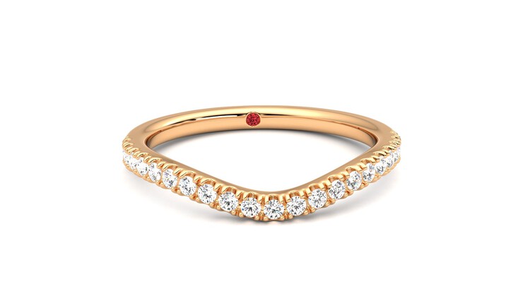 Taylor & Hart Vale Wedding Ring 360 degree image 2
