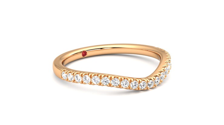 Taylor & Hart Vale Wedding Ring 360 degree image 6