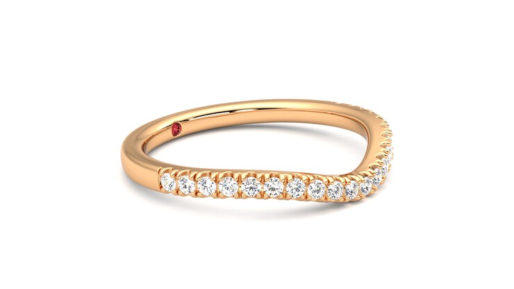 Taylor & Hart Vale Wedding Ring 360 degree image 7