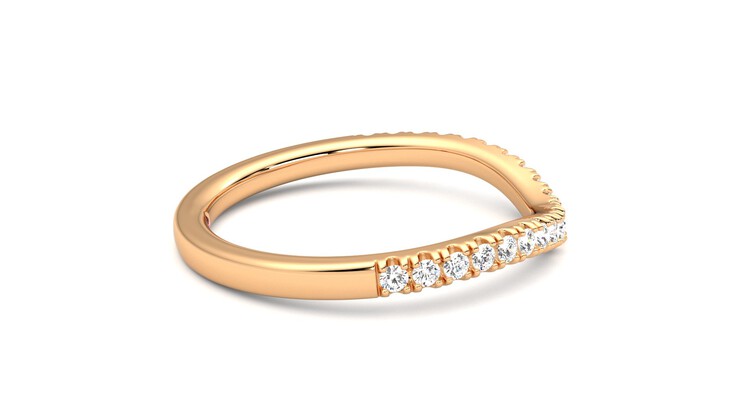 Taylor & Hart Vale Wedding Ring 360 degree image 10