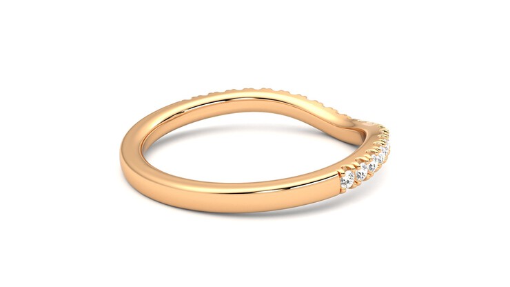 Taylor & Hart Vale Wedding Ring 360 degree image 12