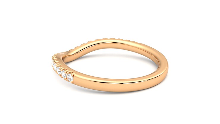 Taylor & Hart Vale Wedding Ring 360 degree image 18