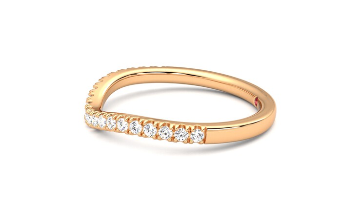 Taylor & Hart Vale Wedding Ring 360 degree image 21