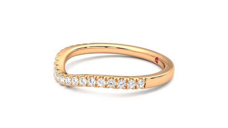 Taylor & Hart Vale Wedding Ring 360 degree image 22