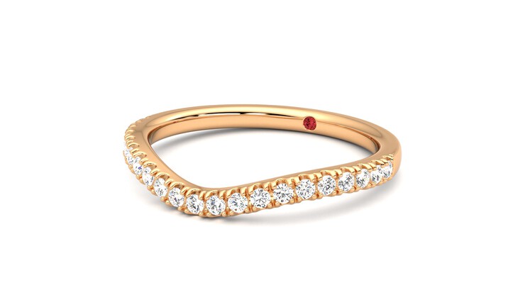 Taylor & Hart Vale Wedding Ring 360 degree image 25