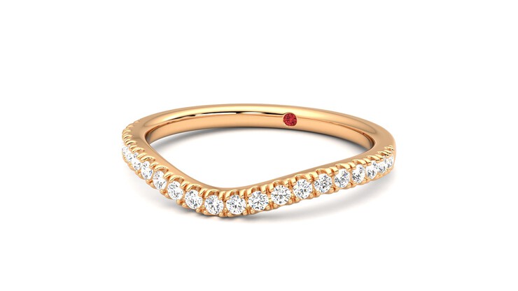 Taylor & Hart Vale Wedding Ring 360 degree image 26