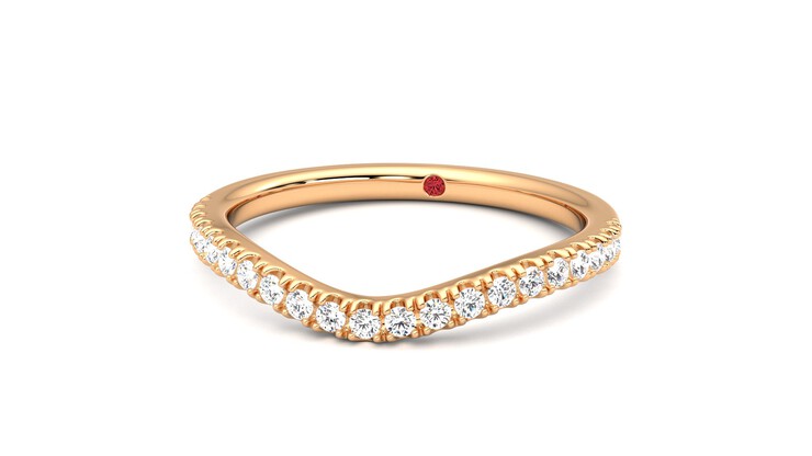 Taylor & Hart Vale Wedding Ring 360 degree image 27