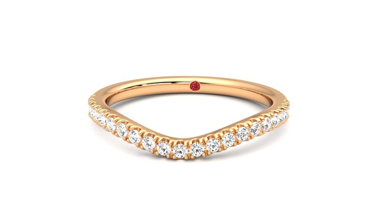 Taylor & Hart Vale Wedding Ring 360 degree image 28