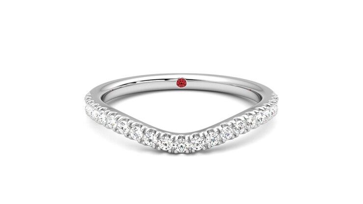 Taylor & Hart Vale Wedding Ring 360 degree image 0