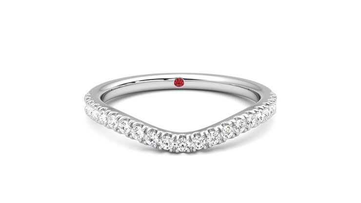 Taylor & Hart Vale Wedding Ring 360 degree image 1