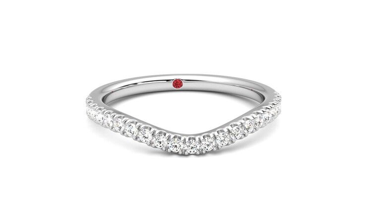 Taylor & Hart Vale Wedding Ring 360 degree image 2