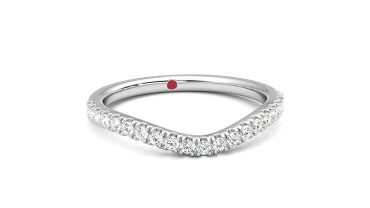 Taylor & Hart Vale Wedding Ring 360 degree image 3