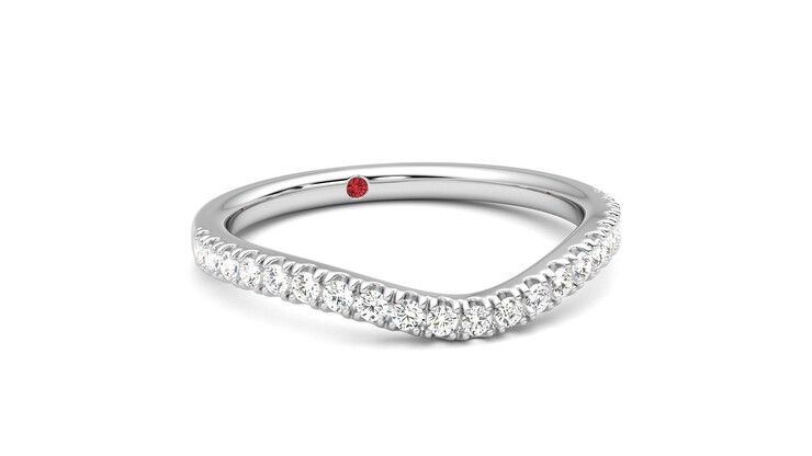 Taylor & Hart Vale Wedding Ring 360 degree image 4