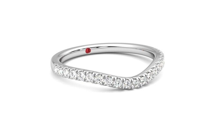 Taylor & Hart Vale Wedding Ring 360 degree image 5