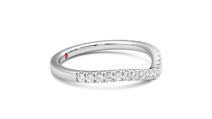 Taylor & Hart Vale Wedding Ring 360 degree image 8