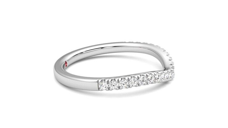 Taylor & Hart Vale Wedding Ring 360 degree image 9