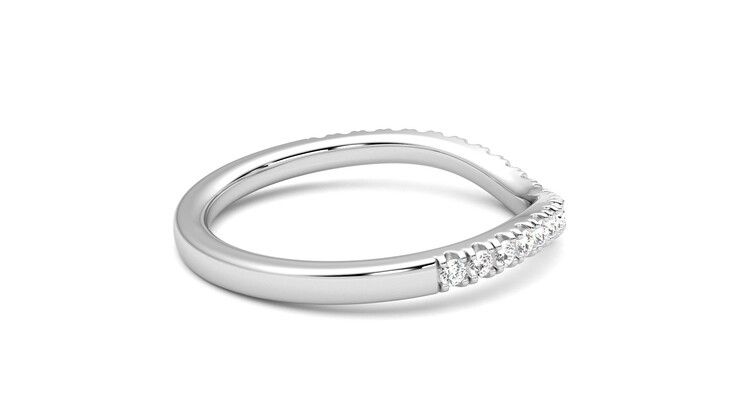 Taylor & Hart Vale Wedding Ring 360 degree image 11