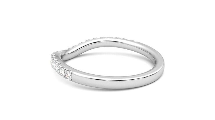 Taylor & Hart Vale Wedding Ring 360 degree image 18