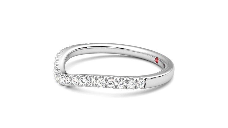 Taylor & Hart Vale Wedding Ring 360 degree image 22