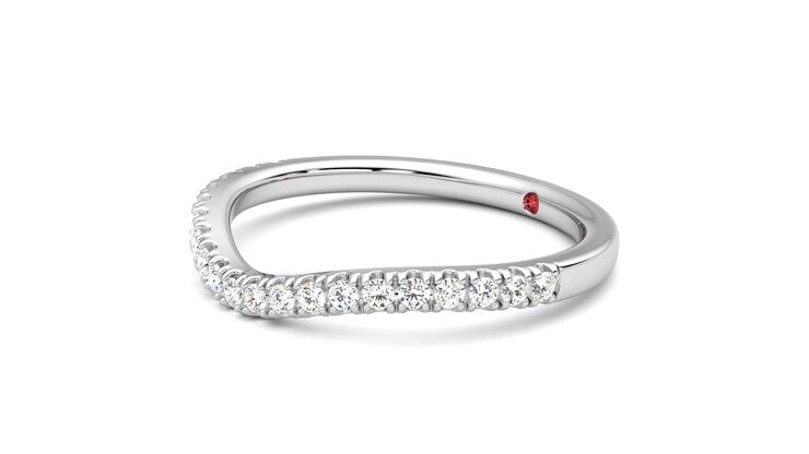 Taylor & Hart Vale Wedding Ring 360 degree image 23