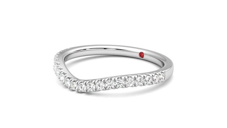 Taylor & Hart Vale Wedding Ring 360 degree image 24
