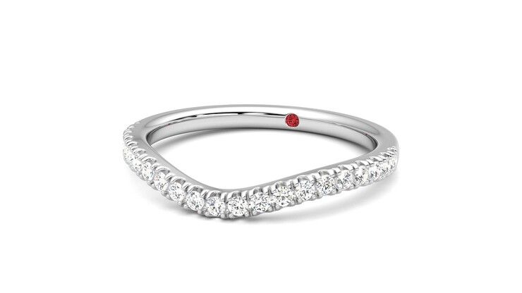 Taylor & Hart Vale Wedding Ring 360 degree image 26