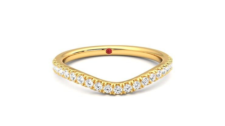 Taylor & Hart Vale Wedding Ring 360 degree image 2