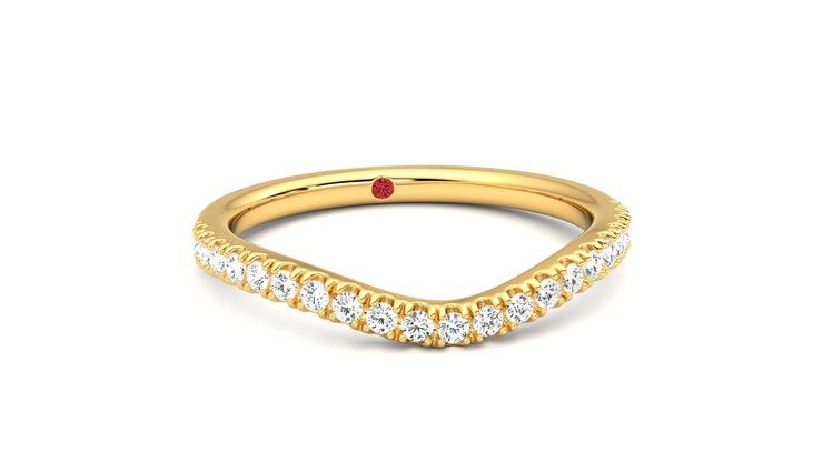 Taylor & Hart Vale Wedding Ring 360 degree image 3