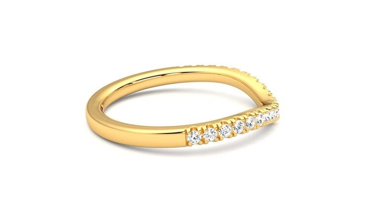 Taylor & Hart Vale Wedding Ring 360 degree image 10
