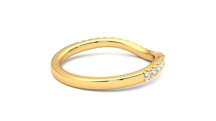 Taylor & Hart Vale Wedding Ring 360 degree image 12
