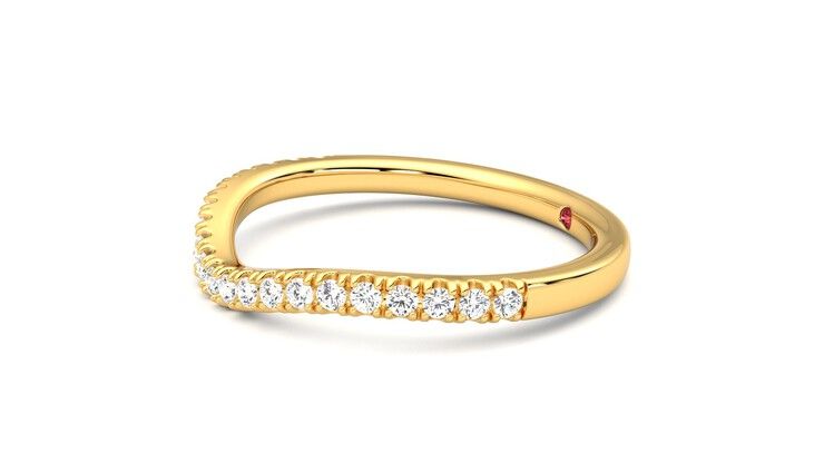 Taylor & Hart Vale Wedding Ring 360 degree image 21