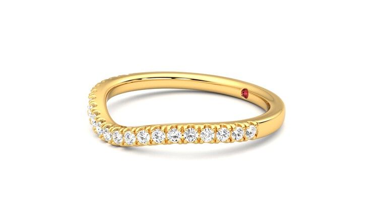 Taylor & Hart Vale Wedding Ring 360 degree image 22