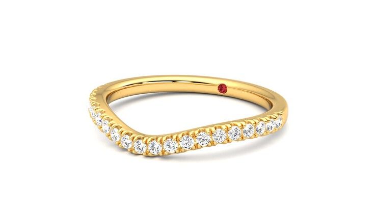 Taylor & Hart Vale Wedding Ring 360 degree image 24